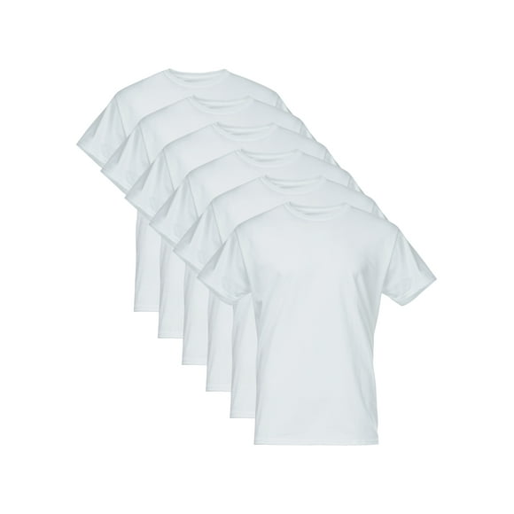Gildan Men's Softstyle Crew Neck Tees, 6-Pack, Sizes S-2X