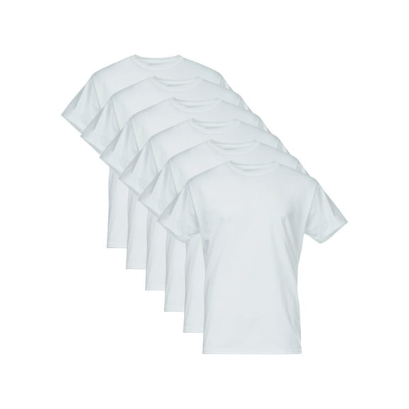 Gildan Men's Softstyle Crew Neck Tees, 6-Pack, Sizes S-2X