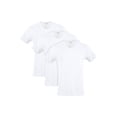 thumbnail image 1 of Gildan Men's Short Sleeve Cotton Stretch V-Neck T-Shirts, up to 2XL, 3-Pack, 1 of 5