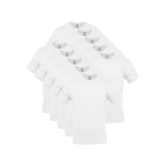 Gildan Men's Short Sleeve Crew T-Shirt, 10-Pack, Sizes S-3XL