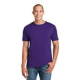 thumbnail image 1 of Gildan Men's Short Sleeve Crew T-Shirt - 100 Cotton, Purple, Sizes S-3XL, Crafting Tee, 1 of 5