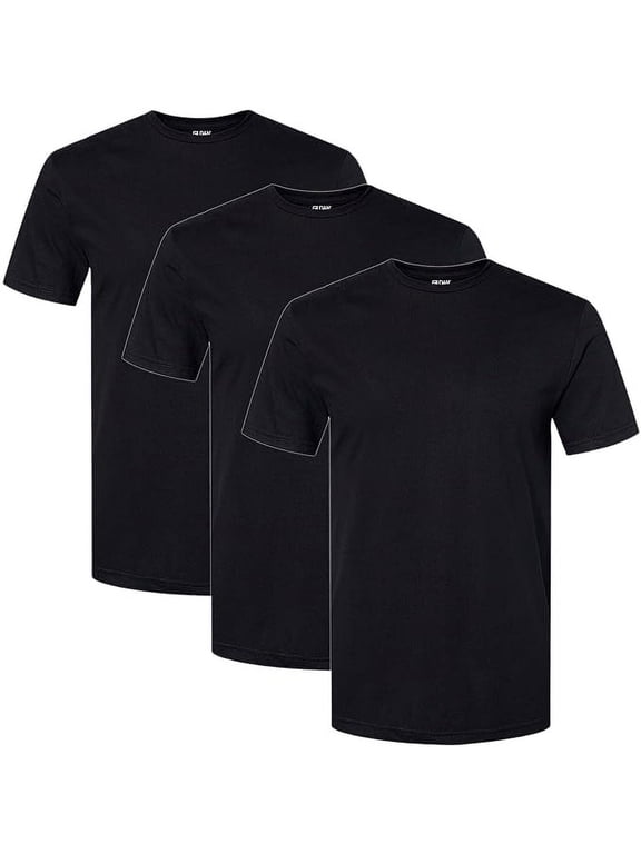 Men's Short Sleeve Crew T-Shirt, 3-Pack, Sizes S-3XL