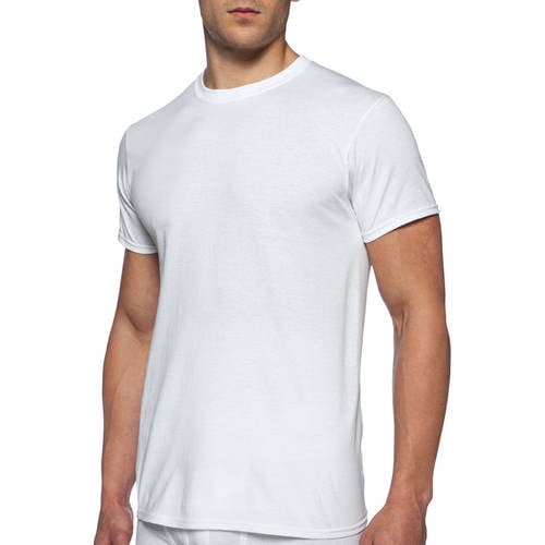 Gildan Men's Short Sleeve Crew White T-Shirt, 2-Pack - Walmart.com