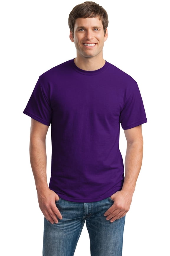Men's Short Sleeve DryBlend 50 Cotton/50 Poly T-Shirt - 8000