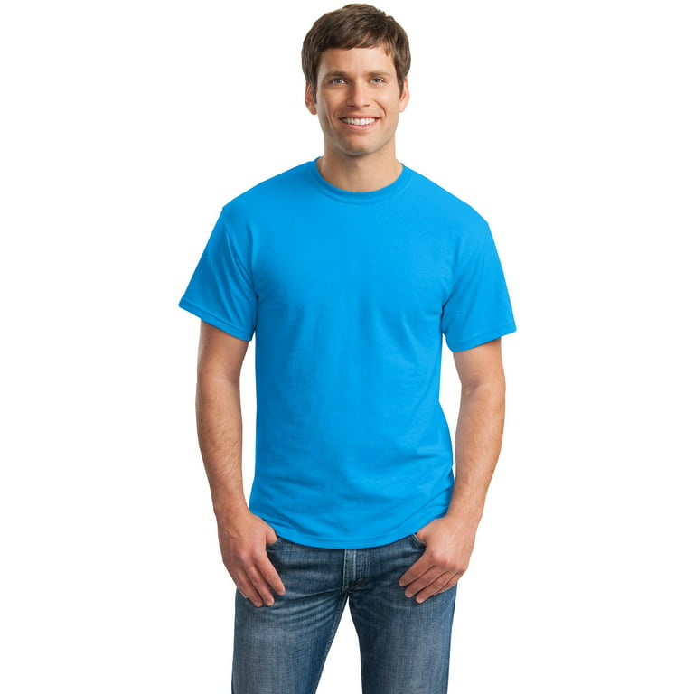 Gildan Men\'s Short Sleeve DryBlend 50 Cotton/50 Poly T-Shirt - 8000