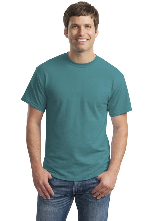 Men's Short Sleeve DryBlend 50 Cotton/50 Poly T-Shirt - 8000