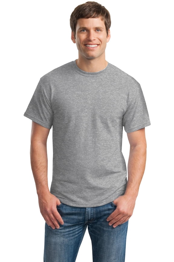Men's Short Sleeve DryBlend 50 Cotton/50 Poly T-Shirt - 8000