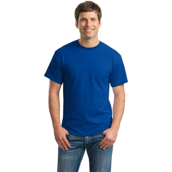 Gildan Men's Short Sleeve DryBlend 50 Cotton/50 Poly T-Shirt - 8000