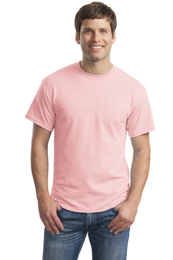 Men's Short Sleeve DryBlend 50 Cotton/50 Poly T-Shirt - 8000