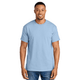thumbnail image 1 of Gildan Men's Short Sleeve T-Shirt, DryBlend Crewneck Tee Adult Everyday Wear Shirts Light Blue Color Single Pack, Size 3XL, 1 of 5