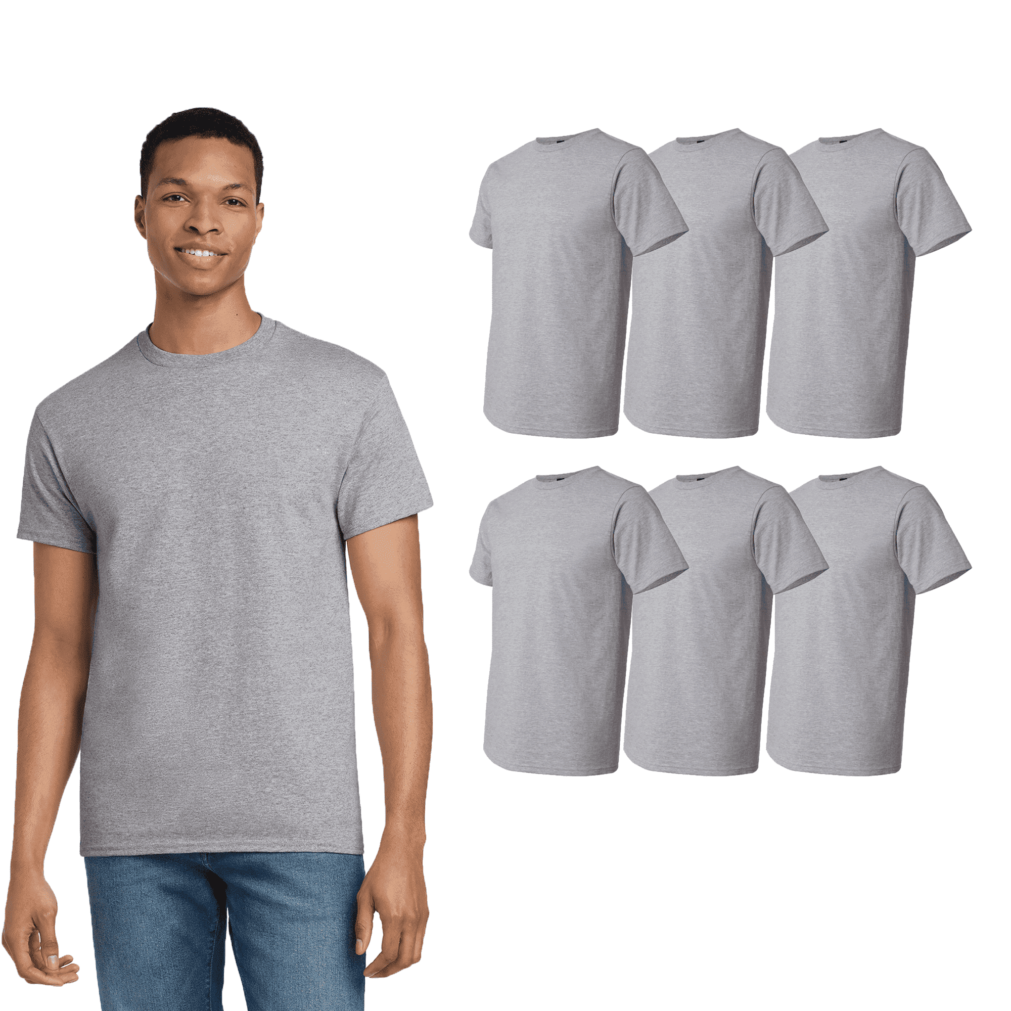 Gildan Men's Short Sleeve T-Shirt, Heavy Cotton Classic Fit