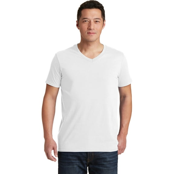 Gildan Men's Short Sleeve V-Neck T-Shirt - 64V00