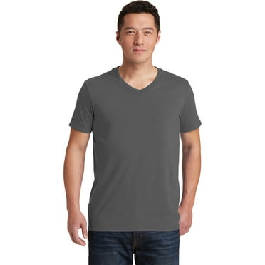 Gildan Mens Soft Style V-Neck Short Sleeve T-Shirt - Walmart.com