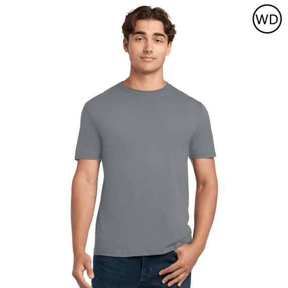 Gildan Men's Softstyle CVC T-Shirt, Crewneck Tee for Crafting, 60/40 Cotton/polyester, Gunmetal Shirt, 3XL