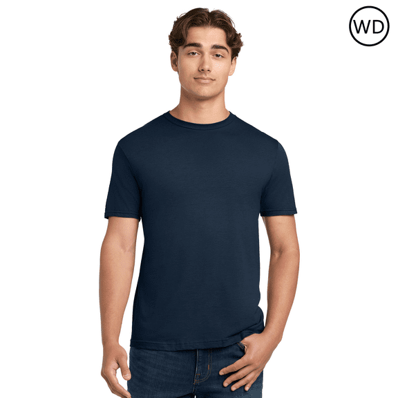 Gildan Men's Softstyle CVC T-Shirt, Crewneck Tee for Crafting, 60/40 Cotton/polyester, Navy Mist Shirt, 2XL