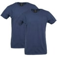 thumbnail image 1 of Gildan Men's Softstyle Cotton T-Shirt, Style G64000, 2-Pack, Navy, Medium, 1 of 1