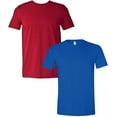 thumbnail image 1 of Gildan Mens Softstyle T-Shirt, XL, Royal (Pack of 2) (1 Antique Cherry Red / 1 Royal), 1 of 1