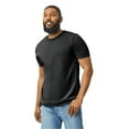 thumbnail image 1 of Gildan Men's Softstyle Crew T-Shirt, 100% Ring-Spun Cotton, Modern Classic fit Tee, Black M, 1 of 5