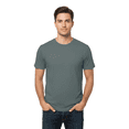 thumbnail image 1 of Gildan Men's Softstyle Crew T-Shirt, 65/35 polyester/cotton, Modern Classic fit Tee, Dark Heather S, 1 of 5