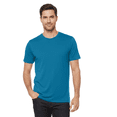 thumbnail image 1 of Gildan Men's Softstyle Crew T-Shirt, 90/10 Cotton/Poly, Modern Classic fit Tee, Antique Sapphire M, 1 of 5