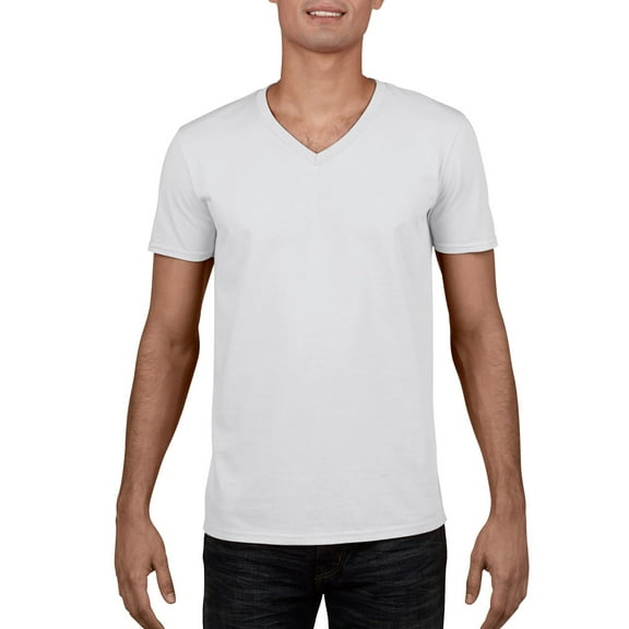Gildan Men's Softstyle Fitted V-Neck Short Sleeve T-Shirt