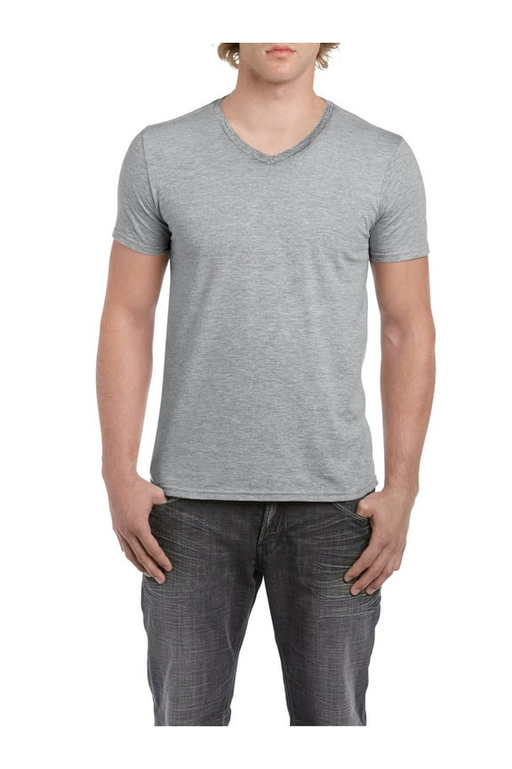 Men's Softstyle Fitted V-Neck Short Sleeve T-Shirt