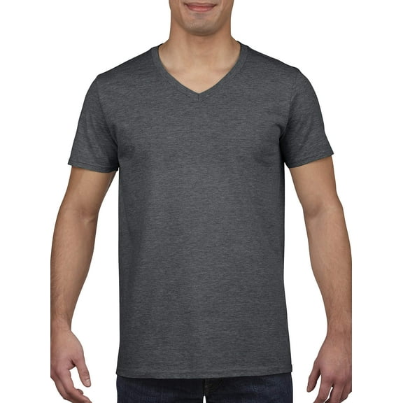 Gildan Men's Softstyle Fitted V-Neck Short Sleeve T-Shirt