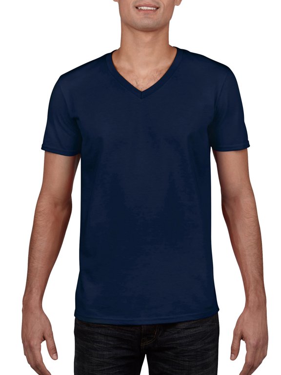 Men's Softstyle Fitted V-Neck Short Sleeve T-Shirt