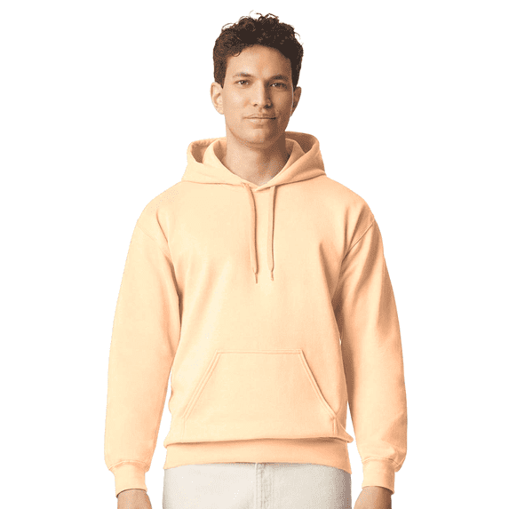 Gildan Men's Softstyle Midweight Hooded Sweatshirt, Classic Fit Fleece Hoodie, Yellow Haze, M