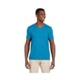 thumbnail image 1 of Gildan Men's Softstyle Preshrunk Heather V-Neck T-Shirt, Style G64V00, 1 of 1