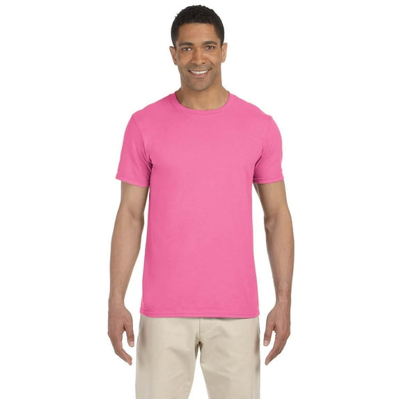 Gildan Men's Softstyle Preshrunk Tearaway Label T-Shirt, Style G64000