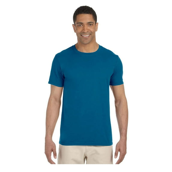 Gildan Men's Softstyle Preshrunk Tearaway Label T-Shirt, Style G64000