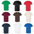 thumbnail image 1 of Gildan Men’s T Shirt, Heavy Cotton Tee, Crew Neck Short Sleeve Tee | Assorted Colors, 5.3 oz, Pack 9, Size – 3XL, 1 of 5