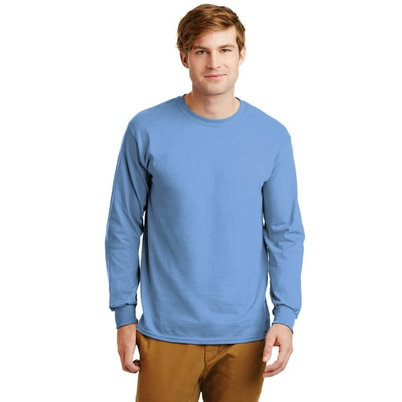 Gildan Men's Ultra Cotton 100% Cotton Long Sleeve T-Shirt G2400