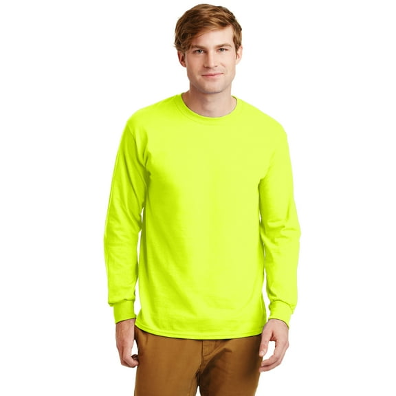 Gildan Men's Ultra Cotton 100% Cotton Long Sleeve T-Shirt G2400