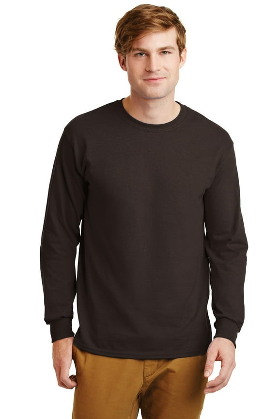 Men's Ultra Cotton 100% Cotton Long Sleeve T-Shirt G2400