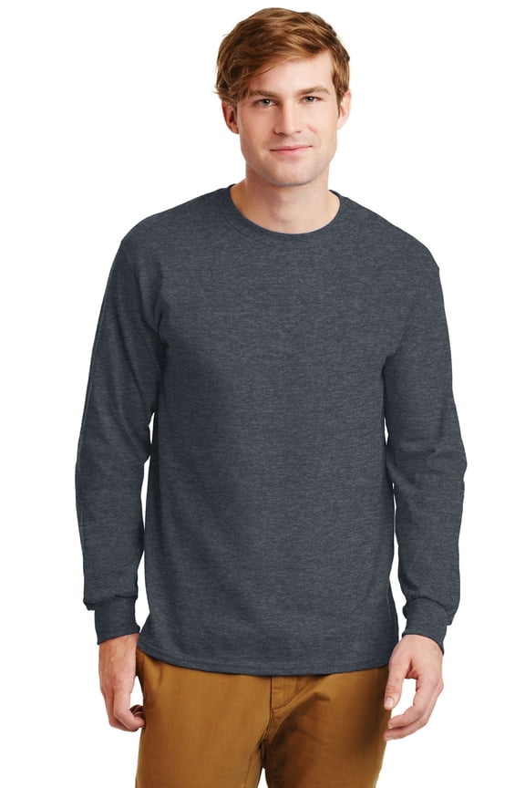 Men's Ultra Cotton 100% Cotton Long Sleeve T-Shirt G2400