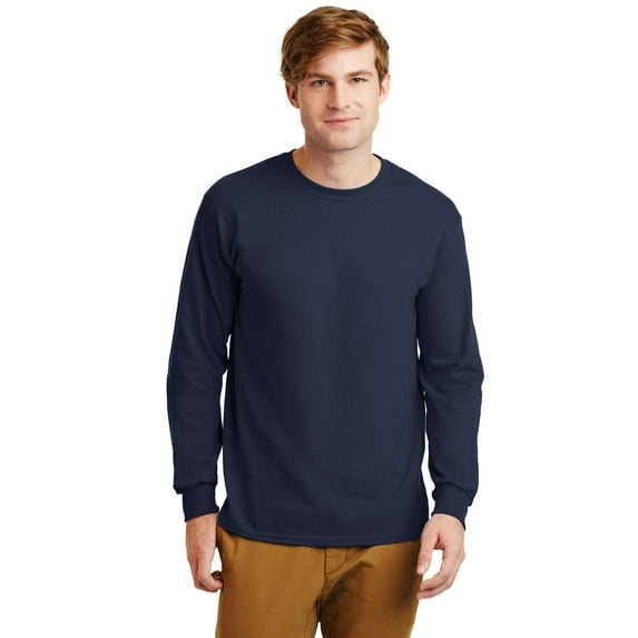 Gildan Men's Ultra Cotton 100% Cotton Long Sleeve T-Shirt G2400