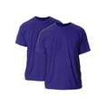 thumbnail image 1 of Gildan Mens and Big Mens Ultra Cotton T-Shirt, 2-Pack, up to size 5XL, 1 of 4