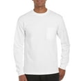 thumbnail image 1 of Gildan Men's Ultra Cotton Classic Long Sleeve Pocket T-Shirt, 1 of 2