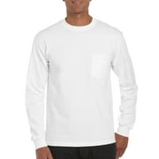 Gildan Men's Ultra Cotton Classic Long Sleeve Pocket T-Shirt