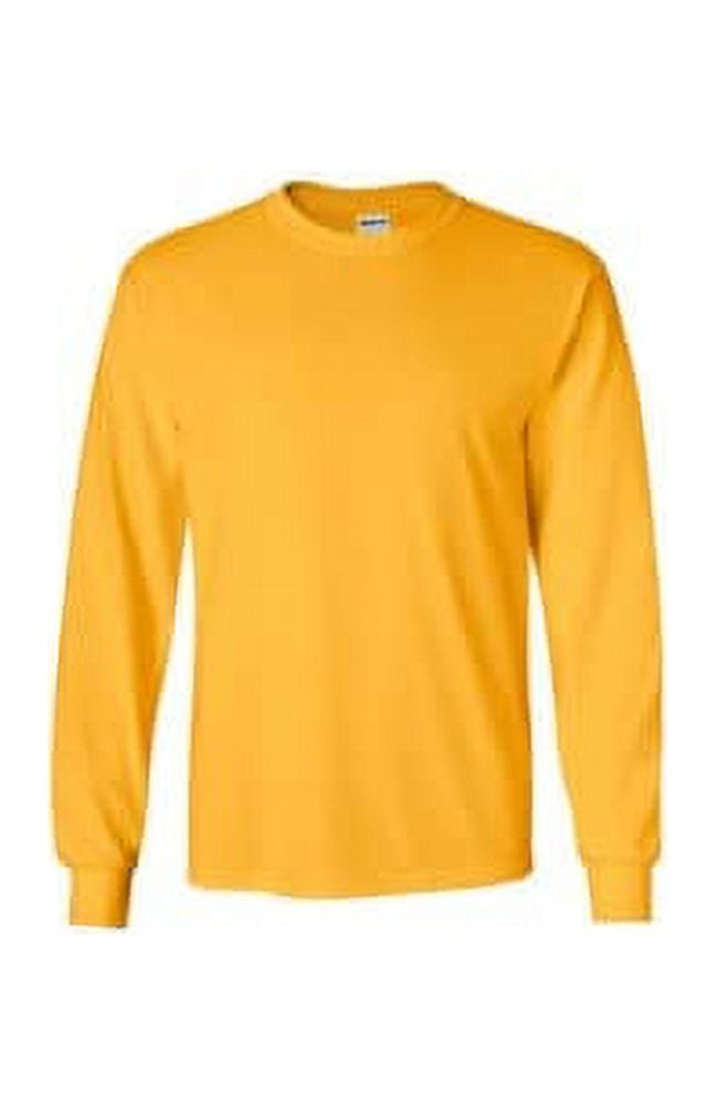 Gildan Men's Ultra Cotton Long Sleeve, Style Shirt G2400, Multipack T ...