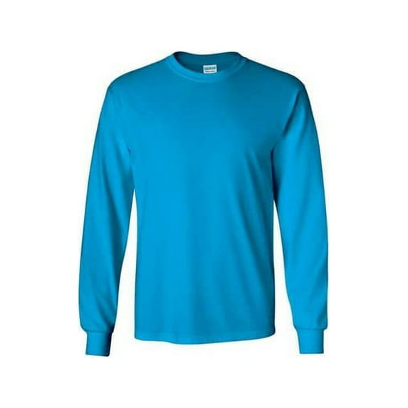 Gildan Men's Ultra Cotton Long Sleeve, Style Shirt G2400, Multipack T Shirt 2-Pack, XX-Large