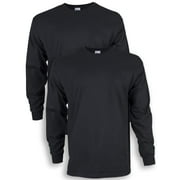 Gildan Men's Ultra Cotton Long Sleeve T-Shirt, 2-Pack, up to size 5xl