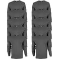 thumbnail image 1 of Gildan Men's Ultra Cotton Long Sleeve T-Shirt, Style G2400, Multipack, Charcoal 10-Pack, Medium, 1 of 1