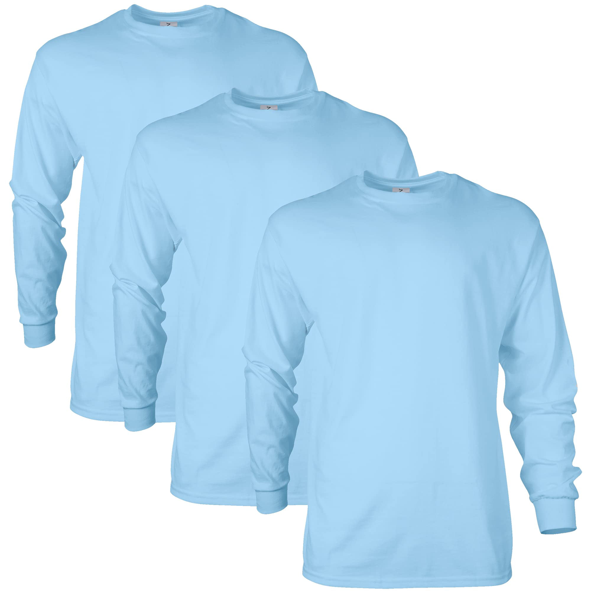 Gildan Adult Ultra Cotton Long Sleeve T-Shirt, Style G2400, Multipack