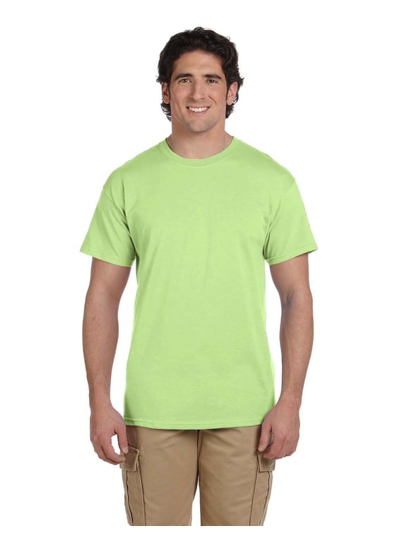 Men's Ultra Taped Neck Preshrunk Jersey T-Shirt, Style G2000