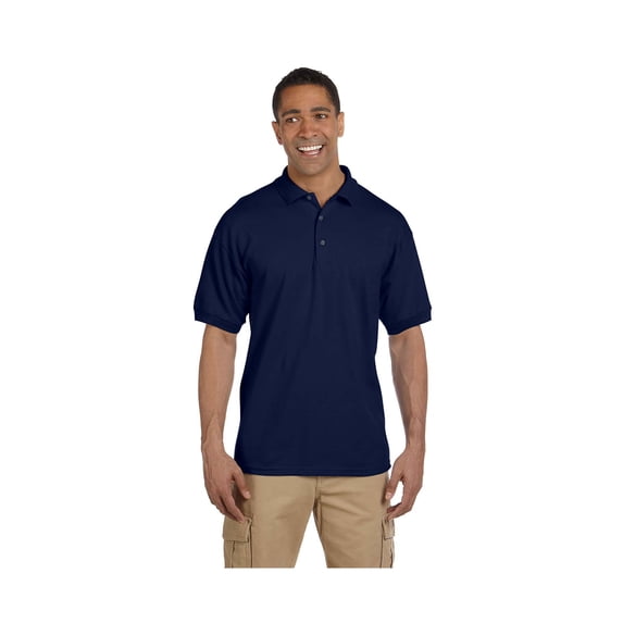 Gildan Men's Welt Collar Preshrunk 3-Button Polo Shirt, Style G3800
