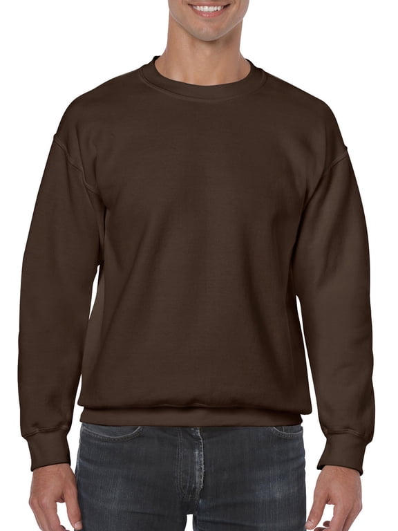 Men's and Big Men's Heavy Blend Crewneck Sweatshirt, up to Size 3XL