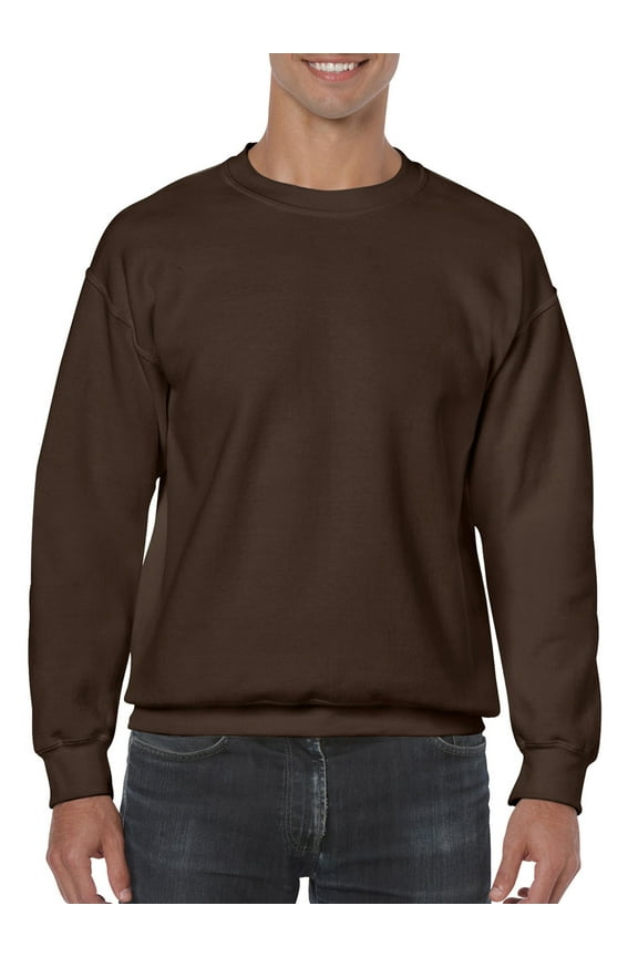 Men's and Big Men's Heavy Blend Crewneck Sweatshirt, up to Size 3XL
